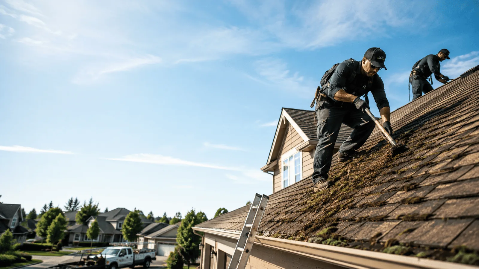 Roof Moss Removal in Carmi, IL near me